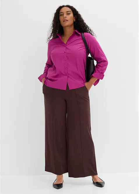 Pantaloni di jersey larghi, bonprix