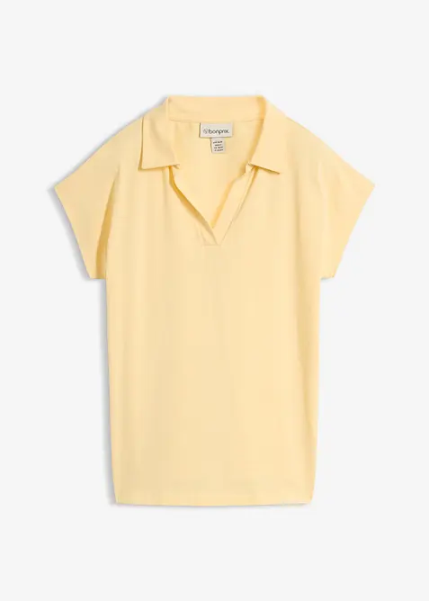 Polo  in misto cotone elasticizzato, bonprix