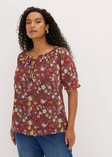 Blusa a spalle scoperte, bonprix