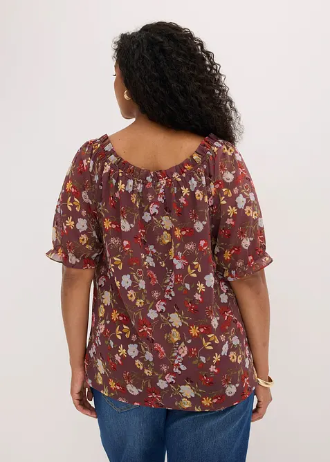 Blusa a spalle scoperte, bonprix