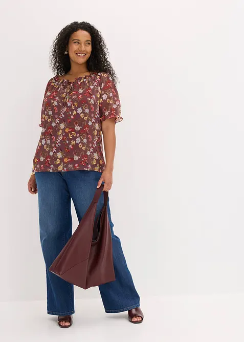 Blusa a spalle scoperte, bonprix