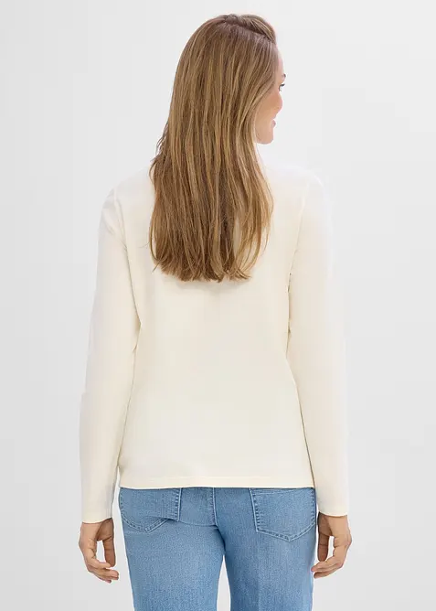 Maglia pr&eacute;maman / da allattamento in cotone biologico (pacco da 2), bonprix