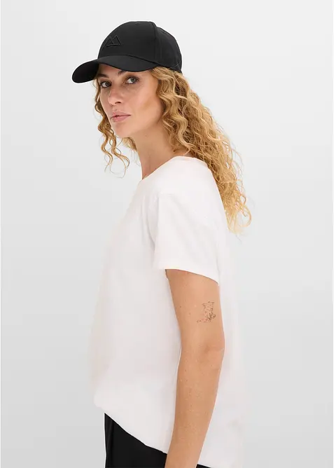 Cappello con visiera in 100% cotone, bonprix