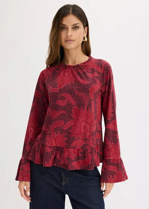 Maglia in morbido misto modal, bonprix