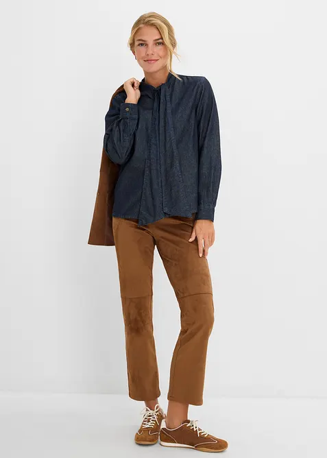 Camicia in jeans di puro cotone, bonprix