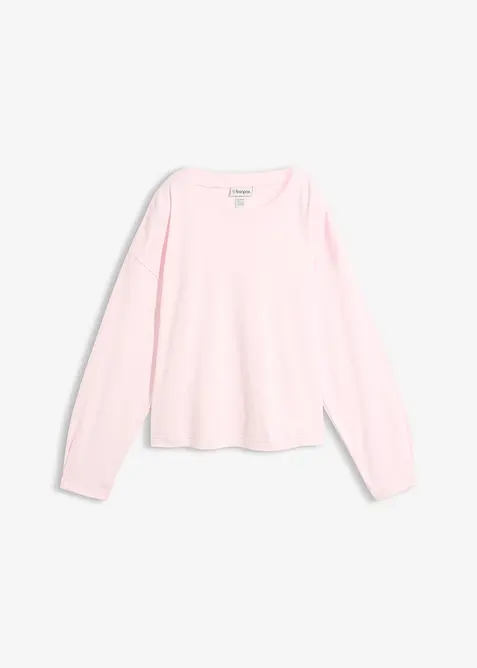Maglia a maniche lunghe in puro cotone, bonprix