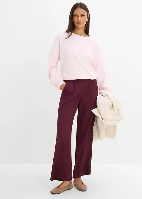 Maglia a maniche lunghe in puro cotone, bonprix