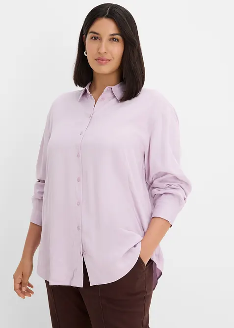 Camicia in morbida viscosa, bonprix