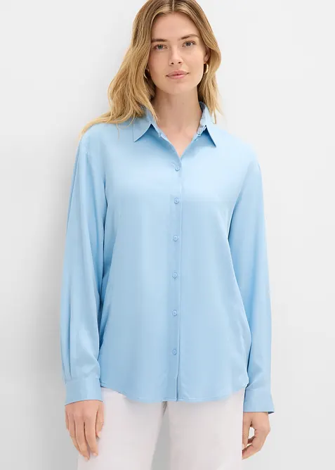 Camicia in morbida viscosa, bonprix
