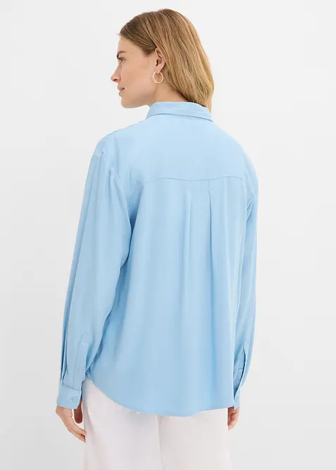 Camicia in morbida viscosa, bonprix