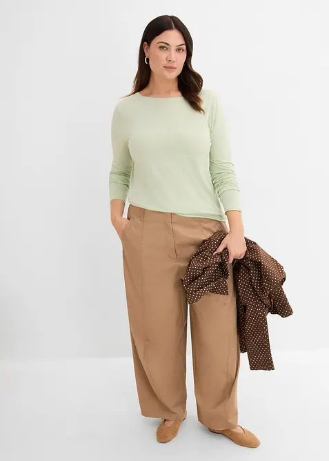 Maglia a maniche lunghe leggera, bonprix