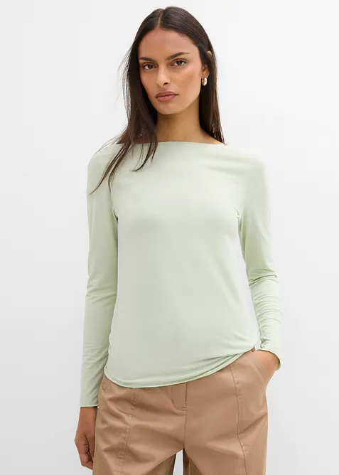 Maglia a maniche lunghe leggera, bonprix
