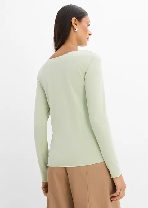 Maglia a maniche lunghe leggera, bonprix