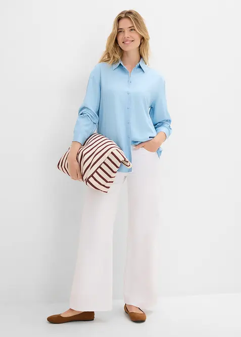 Camicia in morbida viscosa, bonprix