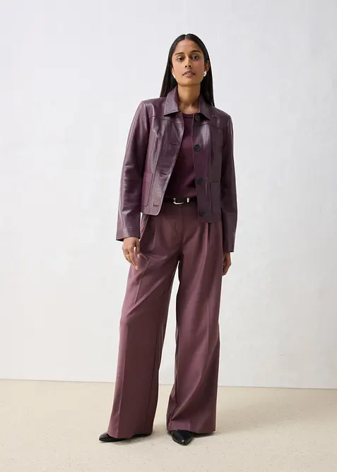 Giacca in morbida nappa, bonprix