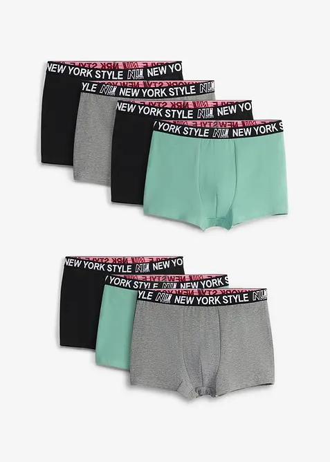 Boxer aderenti con morbido cotone (pacco da 7), bonprix