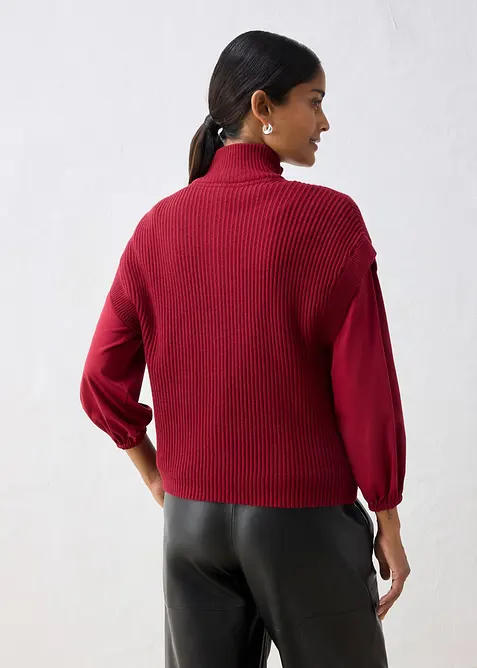 Gilet in maglia di morbido misto lana, bonprix