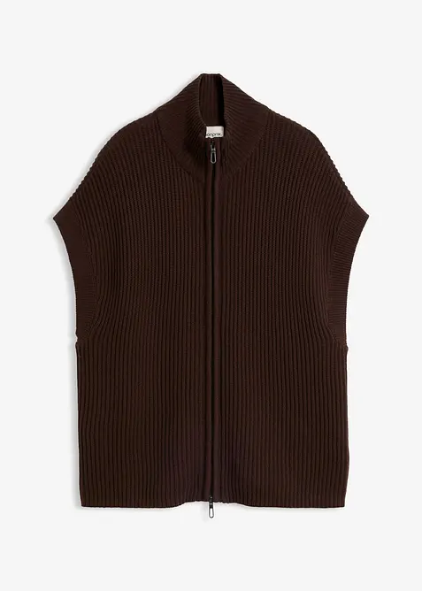 Gilet in maglia di morbido misto lana, bonprix