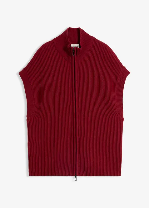 Gilet in maglia di morbido misto lana, bonprix