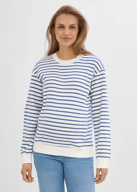 Maglia pr&eacute;maman / da allattamento 2 in 1 in puro cotone biologico, bonprix