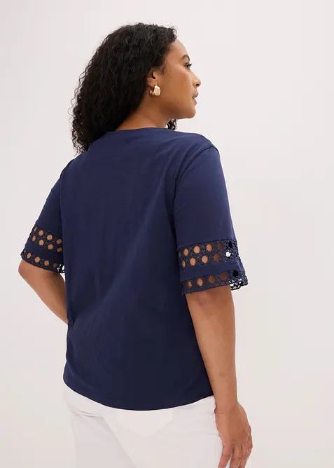 T-shirt in puro cotone, bonprix