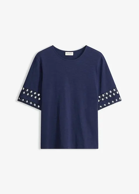 T-shirt in puro cotone, bonprix
