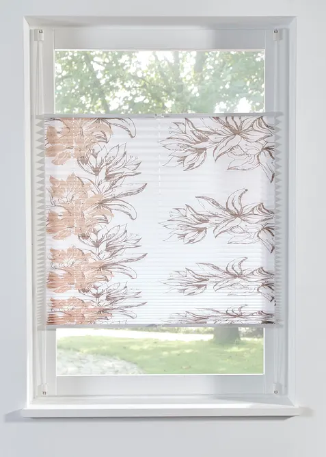 Tenda plissettata con fantasia floreale, bonprix