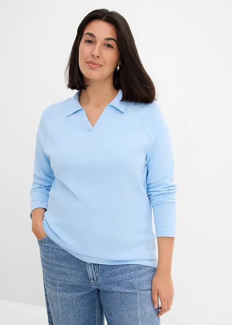 Polo in puro cotone biologico, bonprix