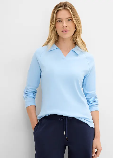 Polo in puro cotone biologico, bonprix
