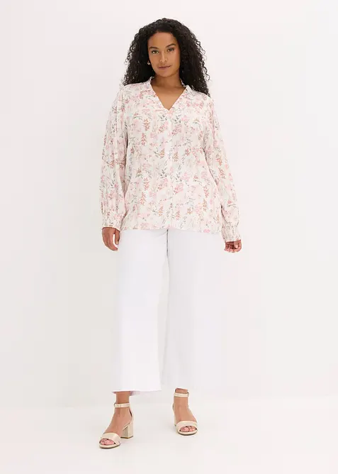 Blusa in viscosa fluida, bonprix