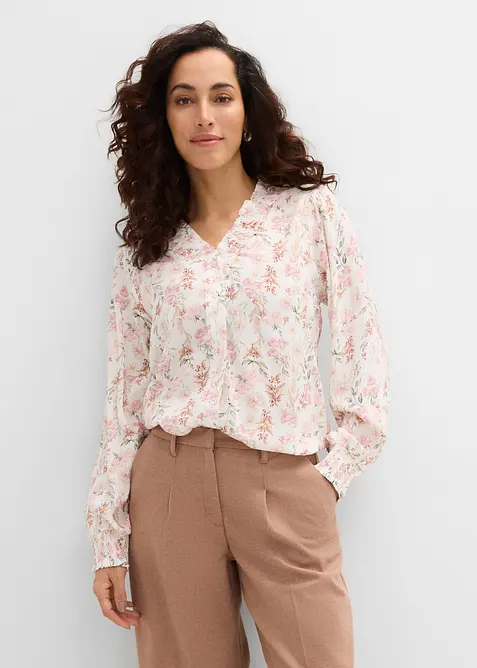 Blusa in viscosa fluida, bonprix
