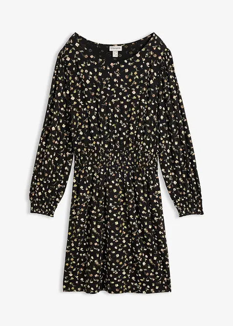 Abito in jersey con scollo rotondo, bonprix