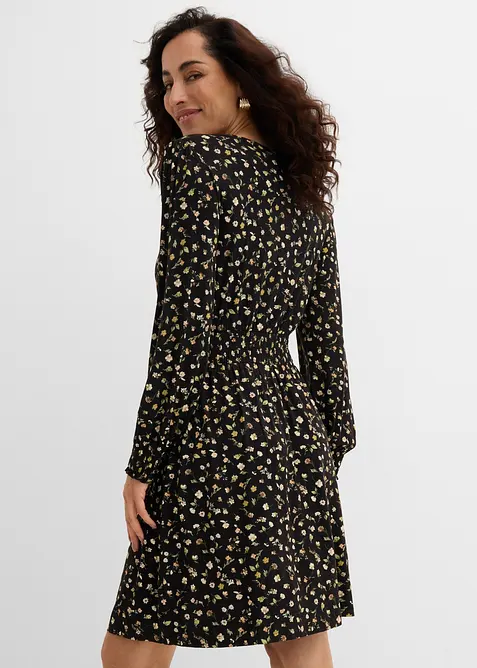 Abito in jersey con scollo rotondo, bonprix