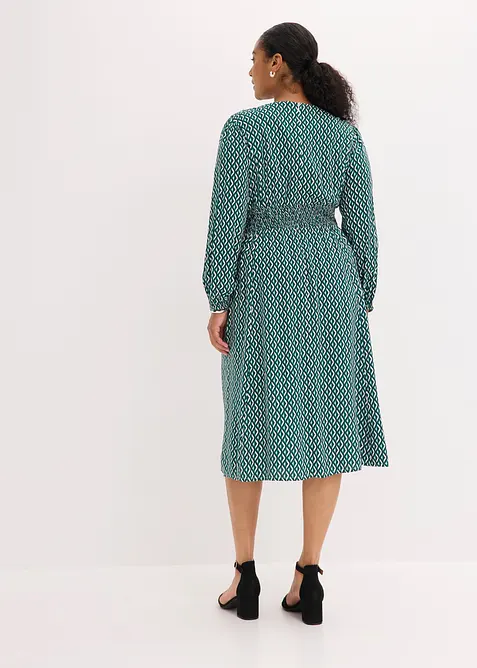 Abito midi in viscosa fluida, bonprix