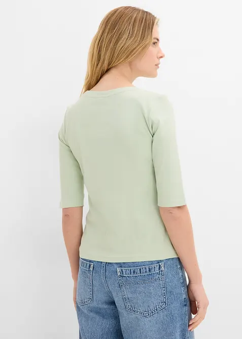 Maglia con abbottonatura su tutta la lunghezza, bonprix