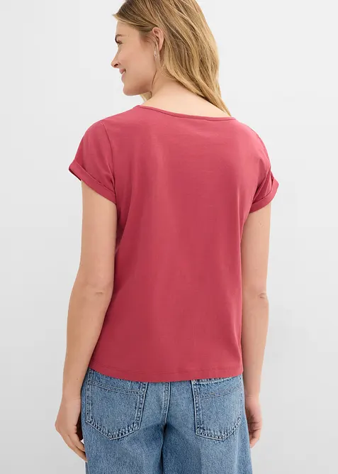 T-shirt in puro cotone, bonprix