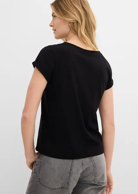 T-shirt in puro cotone, bonprix