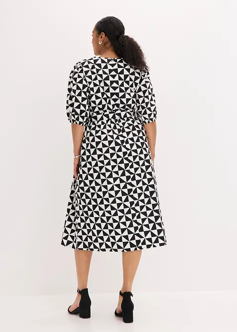 Abito midi in puro cotone, bonprix