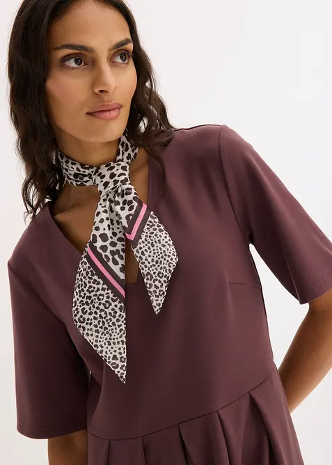 Foulard con fantasia leopardata, bonprix