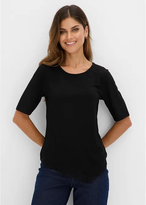 Maglia in viscosa morbida, bonprix
