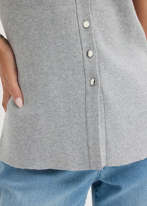 Gilet in maglia con scollo a V, bonprix