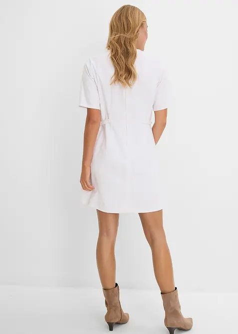 Abito in jeans di cotone elasticizzato, bonprix