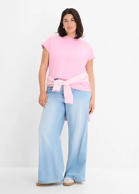 T-shirt in puro cotone biologico (pacco da 2), bonprix