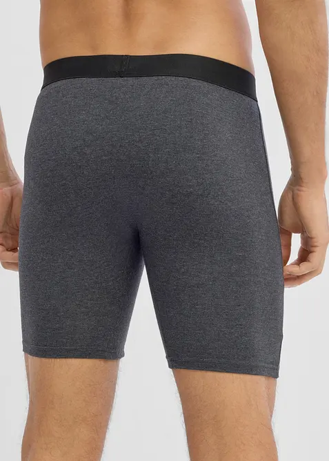 Boxer lunghi aderenti con cotone (pacco da 7), bonprix