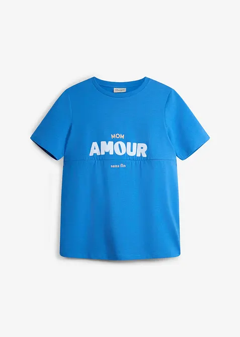 Maglia pr&eacute;maman / da allattamento 2 in 1 in cotone biologico, bonprix