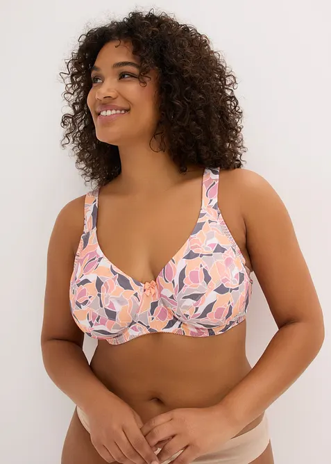 Reggiseno con ferretto in misto cotone (pacco da 3), bonprix