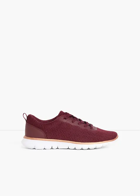 Sneaker comfort con soletta imbottita, bonprix