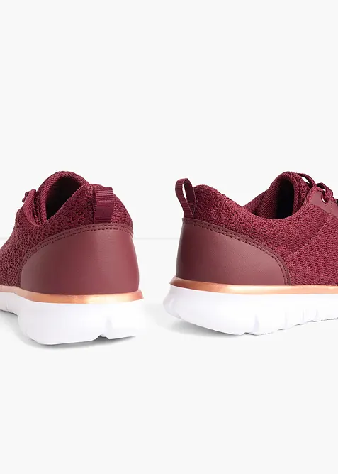 Sneaker comfort con soletta imbottita, bonprix