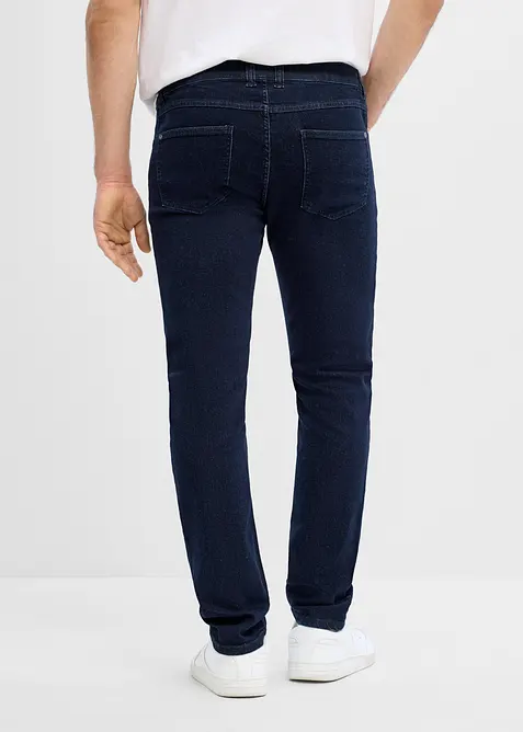 Jeans slim fit con vita elastica, straight, bonprix