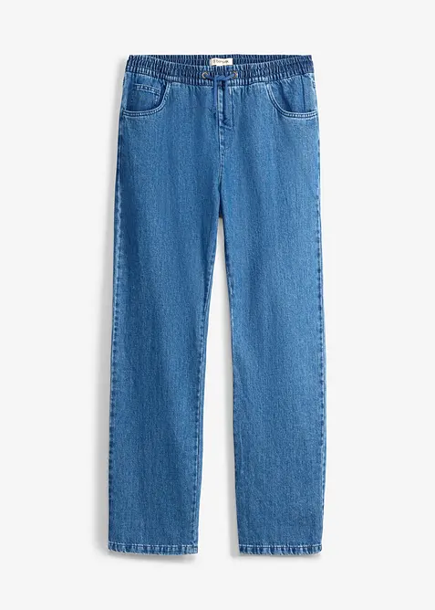 Jeans classic fit straight con elastico in vita, bonprix